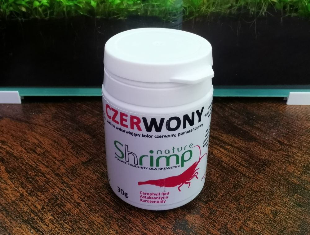 Shrimp Nature CZERWONY