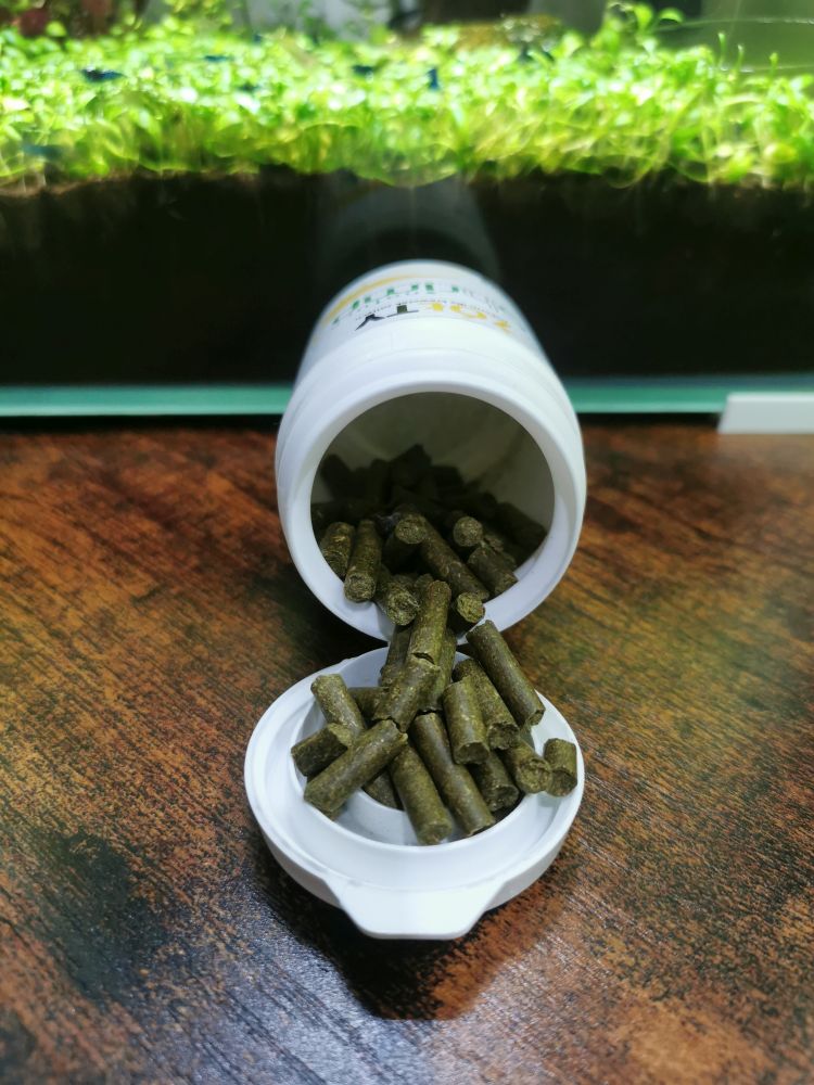 Shrimp nature żółty pellet